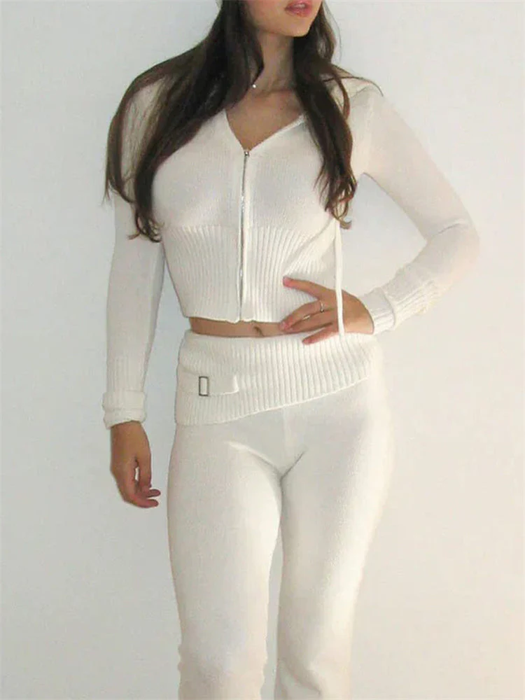 Anka | Bequemer Strick 2-teiliges Tracksuit - Image 4
