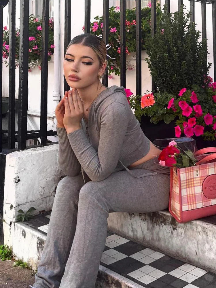 Anka | Bequemer Strick 2-teiliges Tracksuit - Image 8