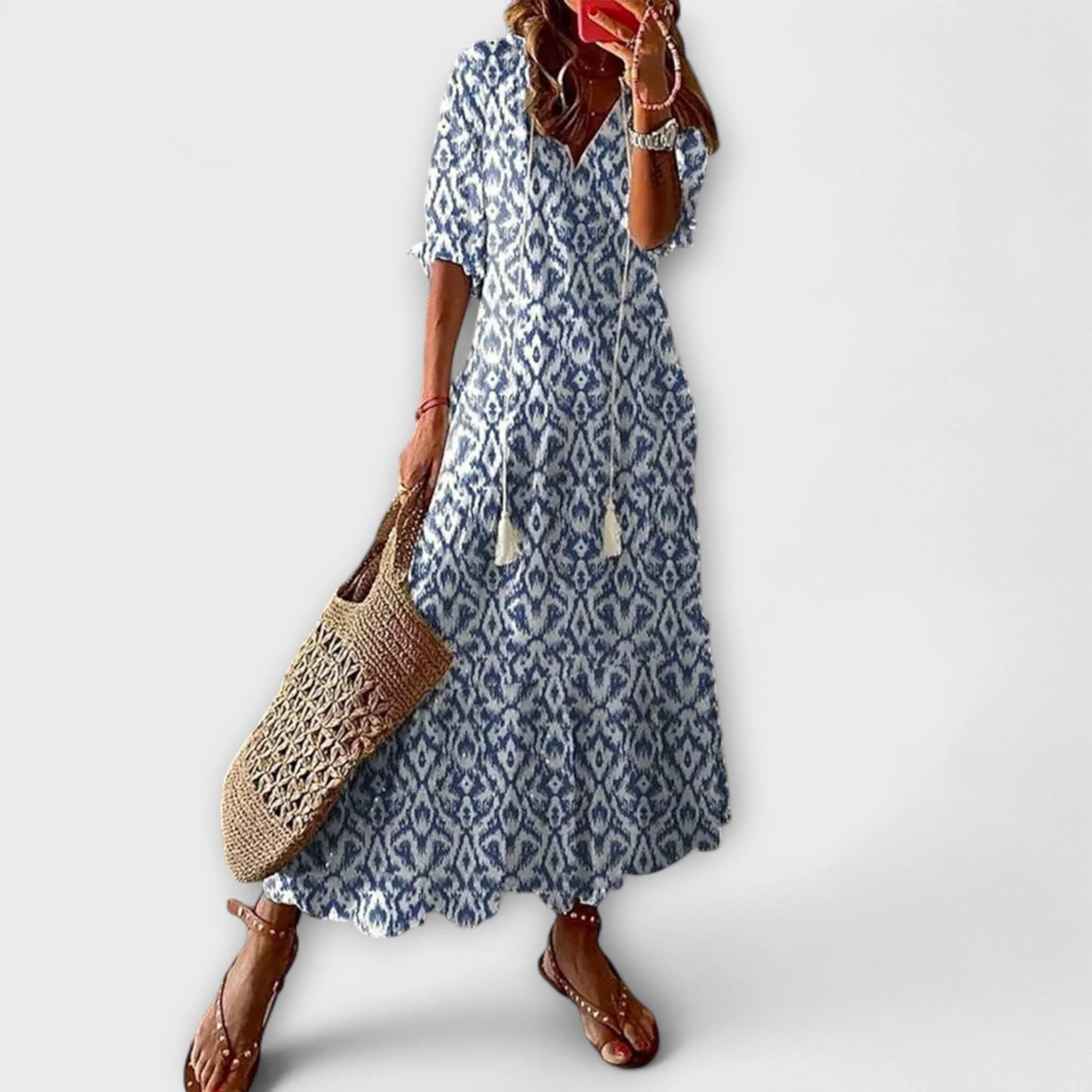 Anna – Damen Boho Sommerkleid - Image 2