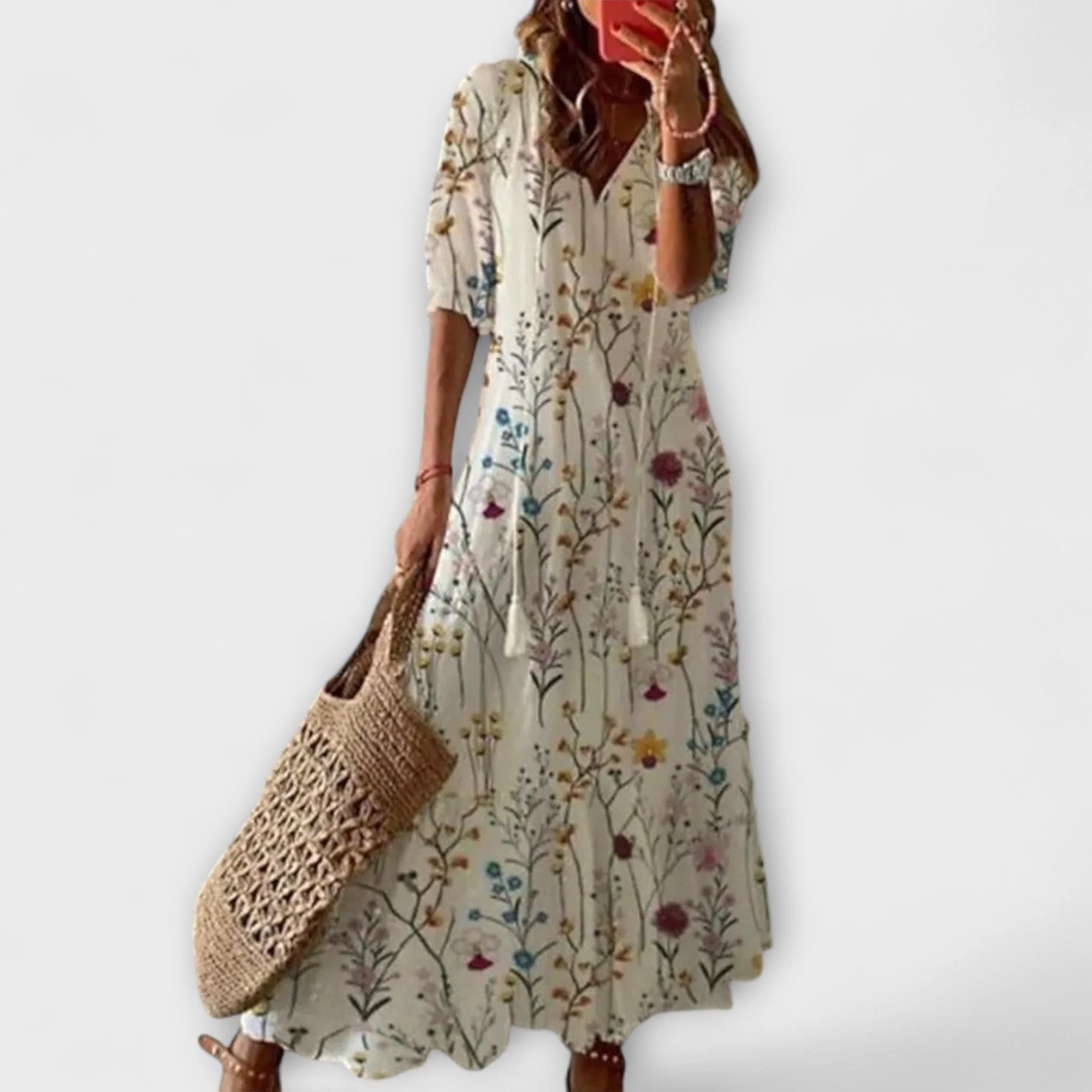 Anna – Damen Boho Sommerkleid - Image 4