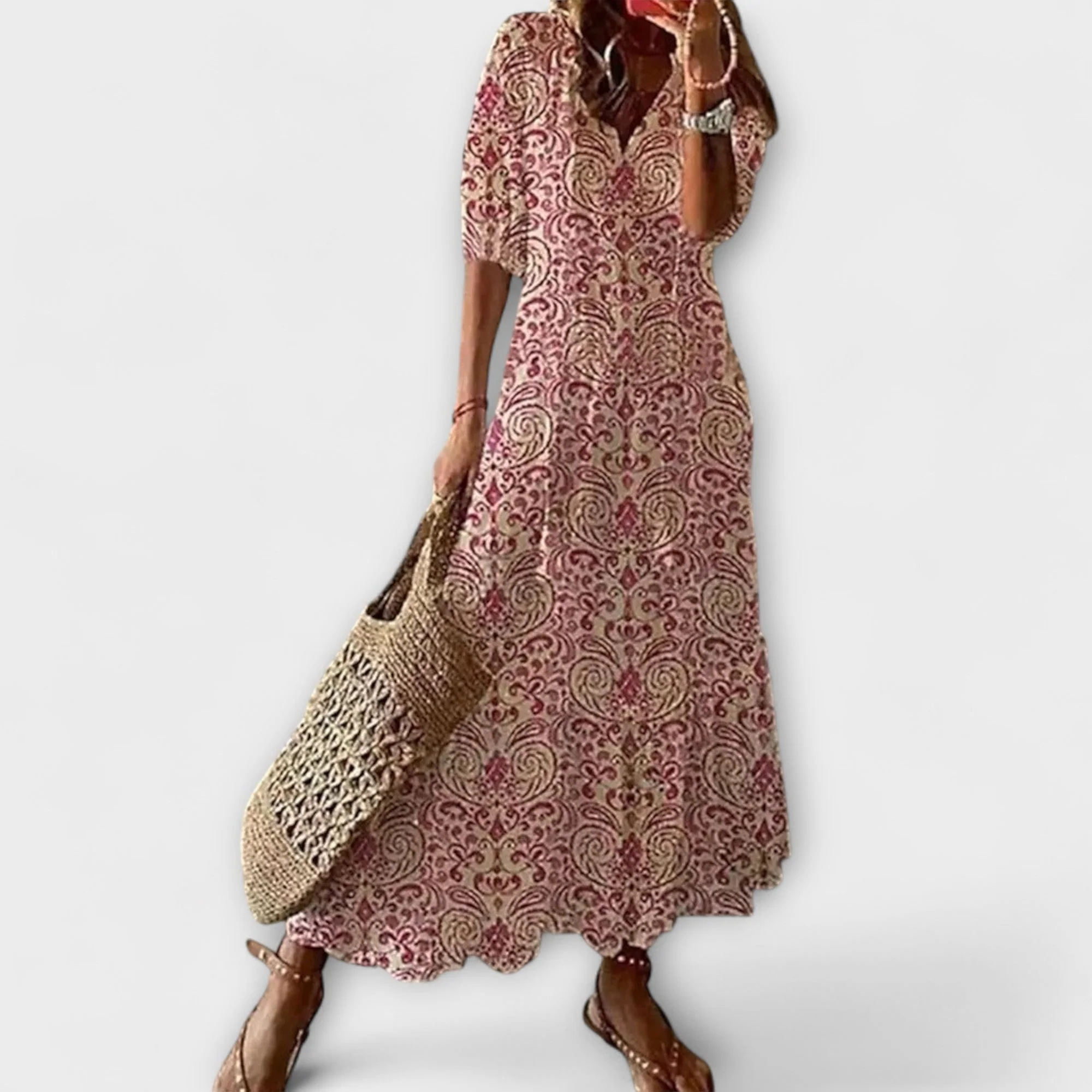 Anna – Damen Boho Sommerkleid - Image 5