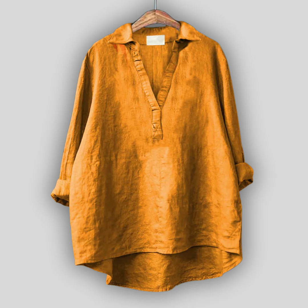 Anna - Linen Blouse - Image 2