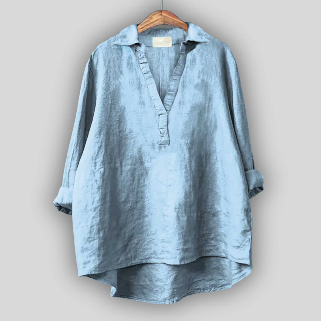 Anna - Linen Blouse - Image 3