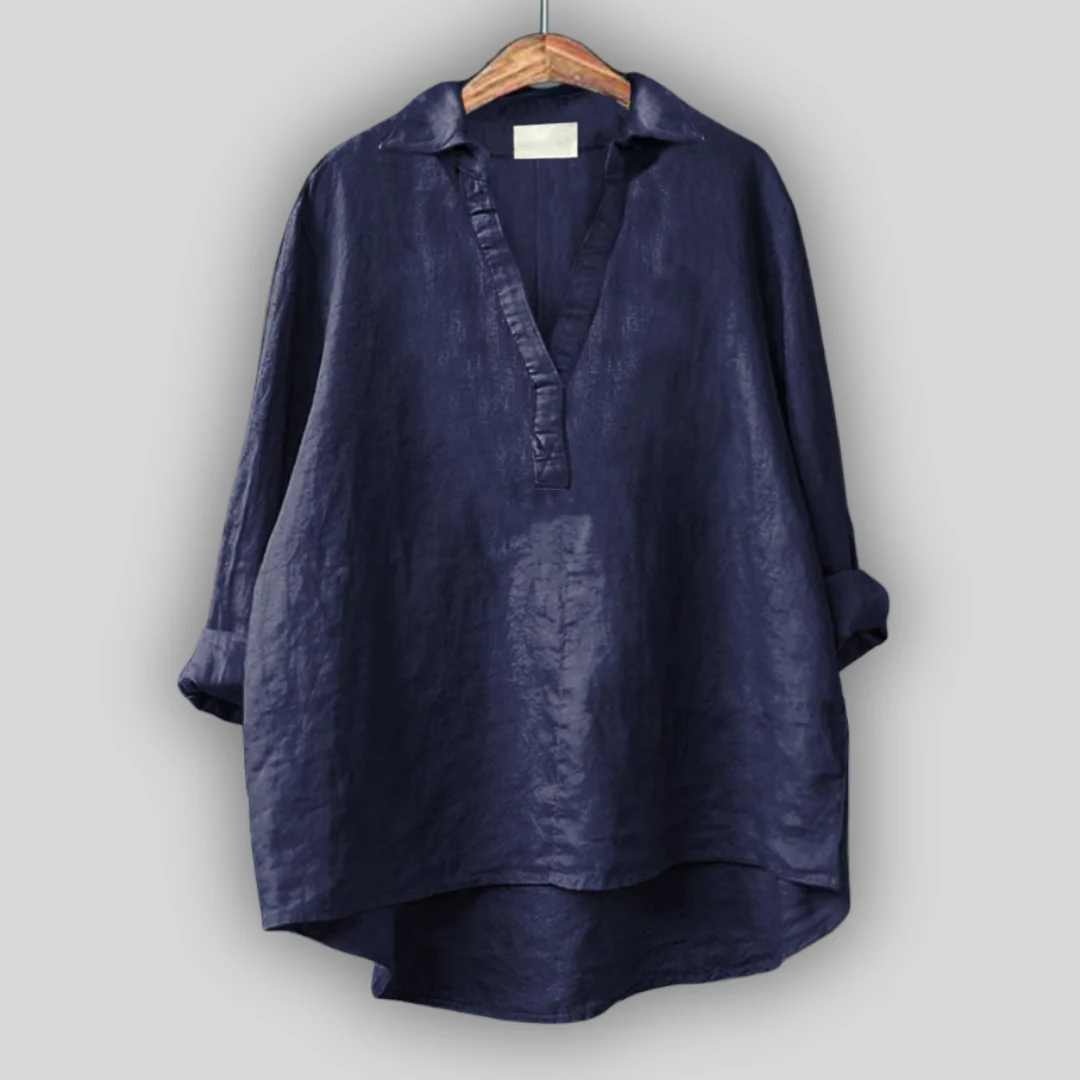 Anna - Linen Blouse - Image 5