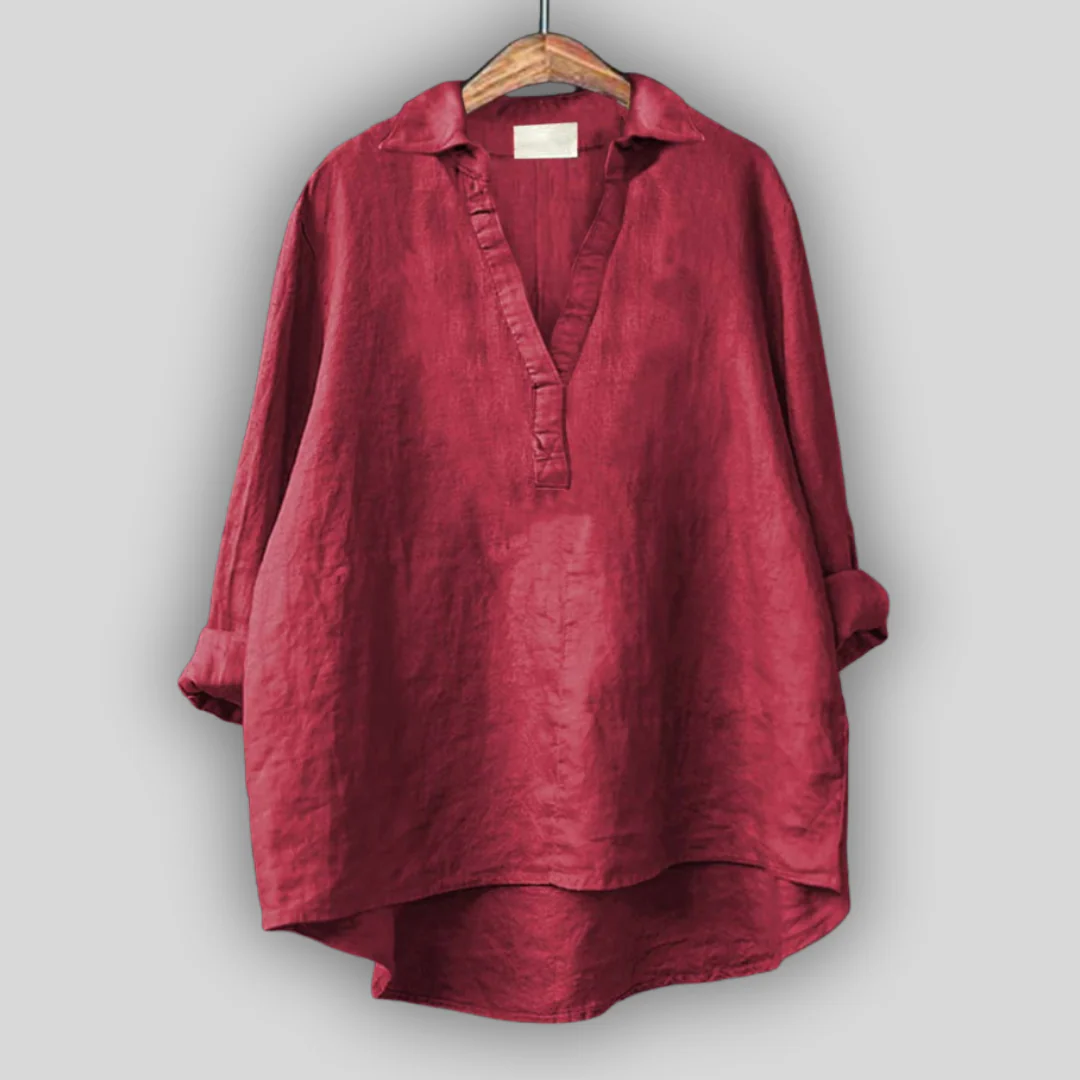 Anna - Linen Blouse - Image 6