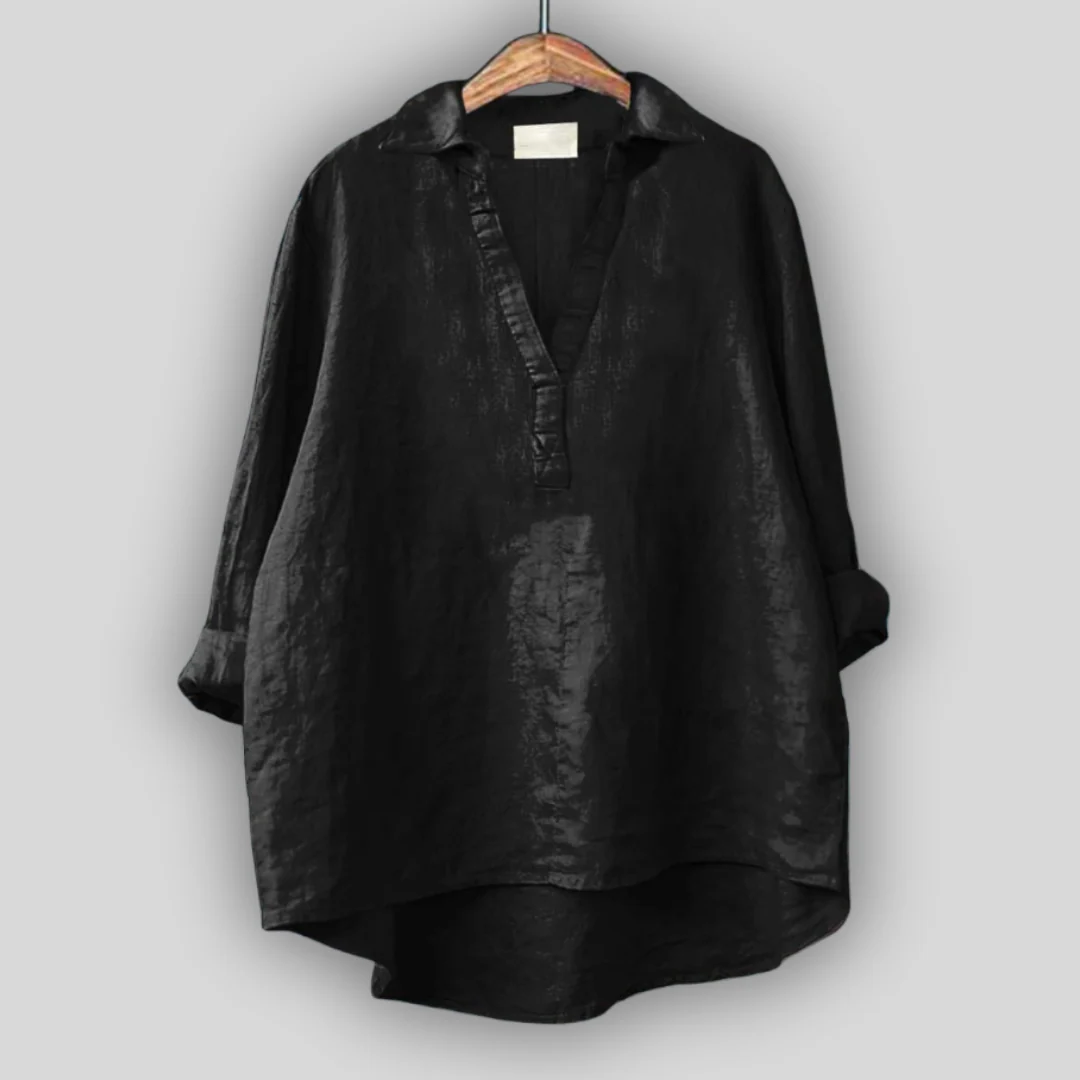 Anna - Linen Blouse - Image 8