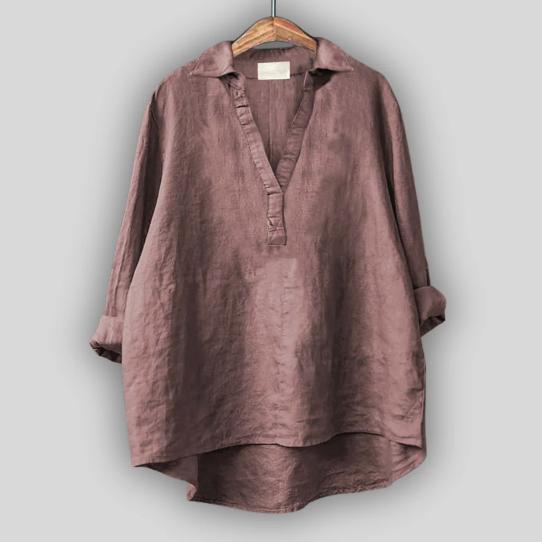 Anna - Linen Blouse - Image 9