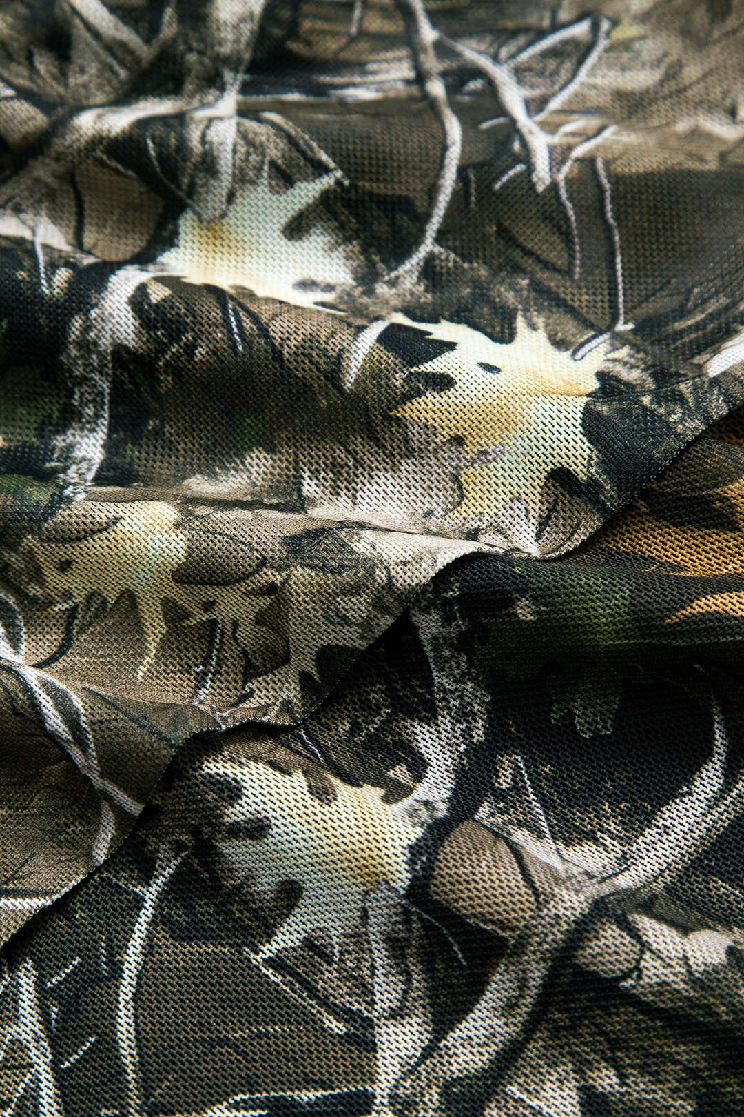 Anna | Off-Shoulder Mesh-Top mit Camouflage-Print & Trompetenärmeln - Image 4