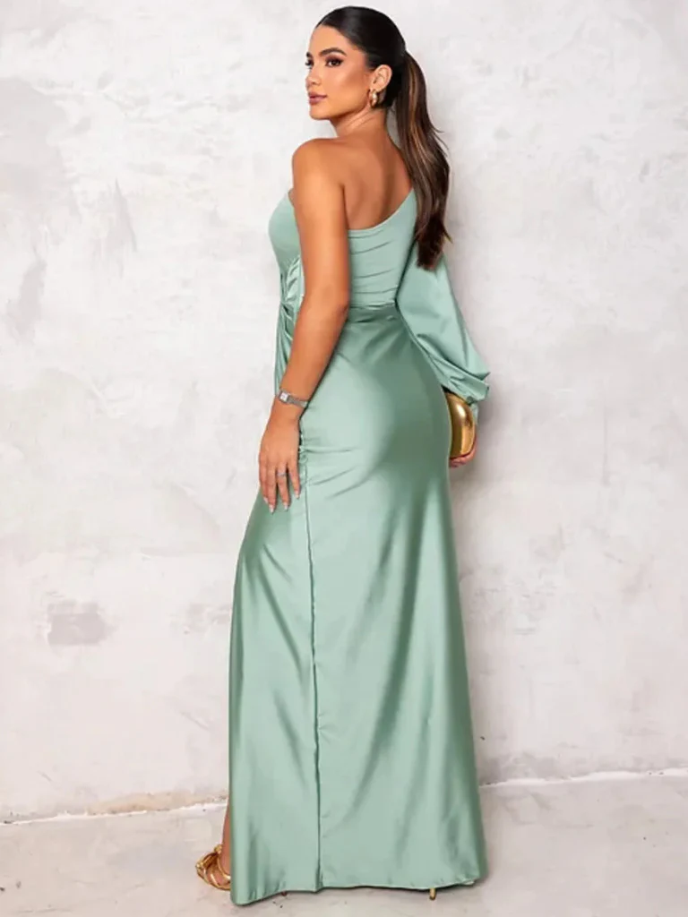 ANNA SATINNIGHT MAXIKLEID - Image 2