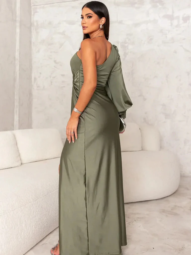 ANNA SATINNIGHT MAXIKLEID - Image 4
