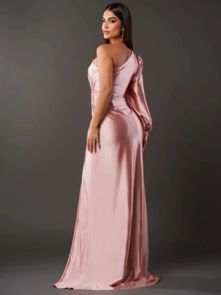 ANNA SATINNIGHT MAXIKLEID - Image 5