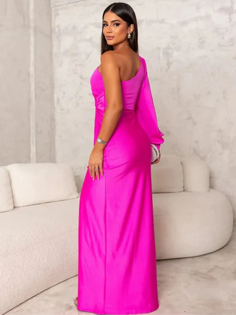 ANNA SATINNIGHT MAXIKLEID - Image 7