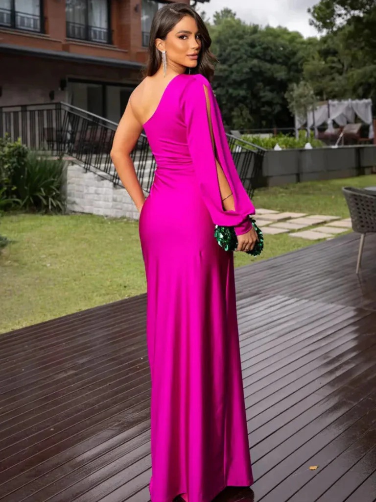 ANNA SATINNIGHT MAXIKLEID - Image 9
