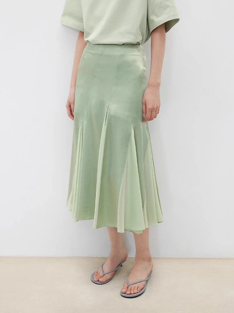 Annabelle- Damen eleganter Plisseerock mit fließendem Schnitt - Image 2