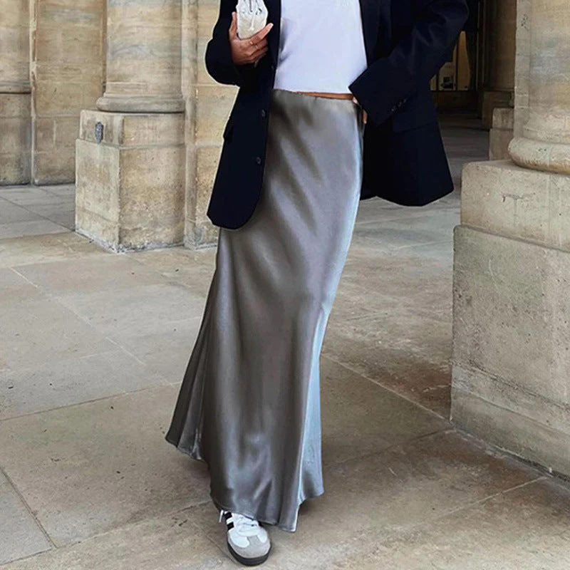 Anneliese- Damen eleganter Midirock Stoff mit schickem Schnitt - Image 2