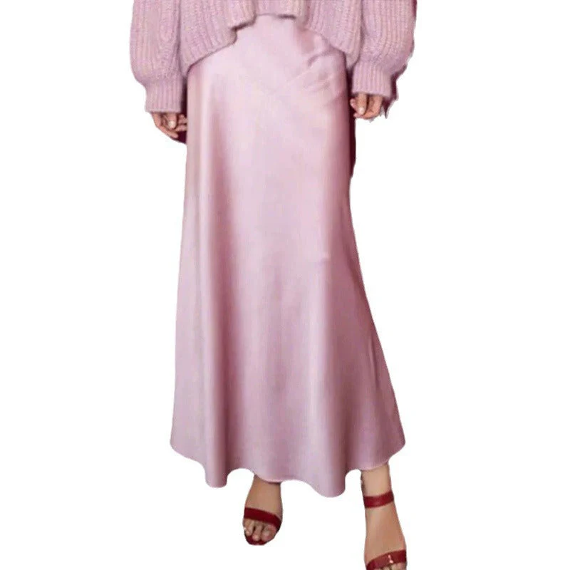 Anneliese- Damen eleganter Midirock Stoff mit schickem Schnitt - Image 4