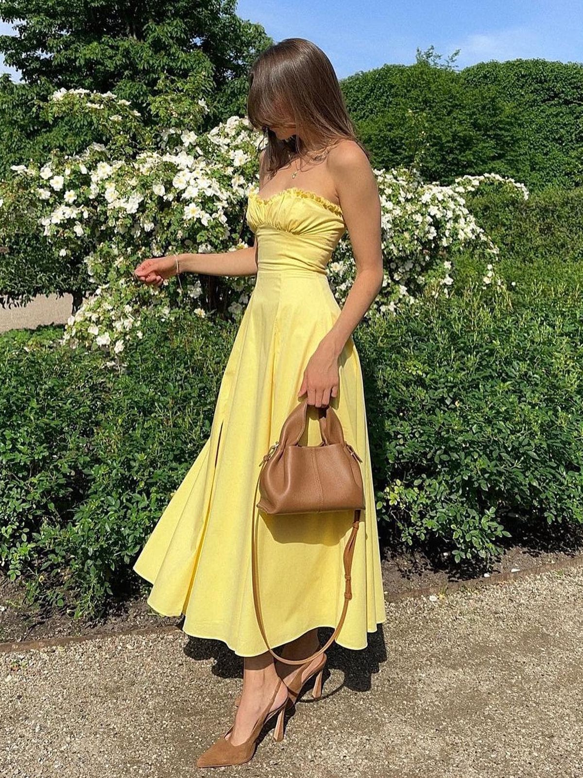 Anneliese | Romantisches Sommerkleid mit Bustier & A-Linie - Image 5