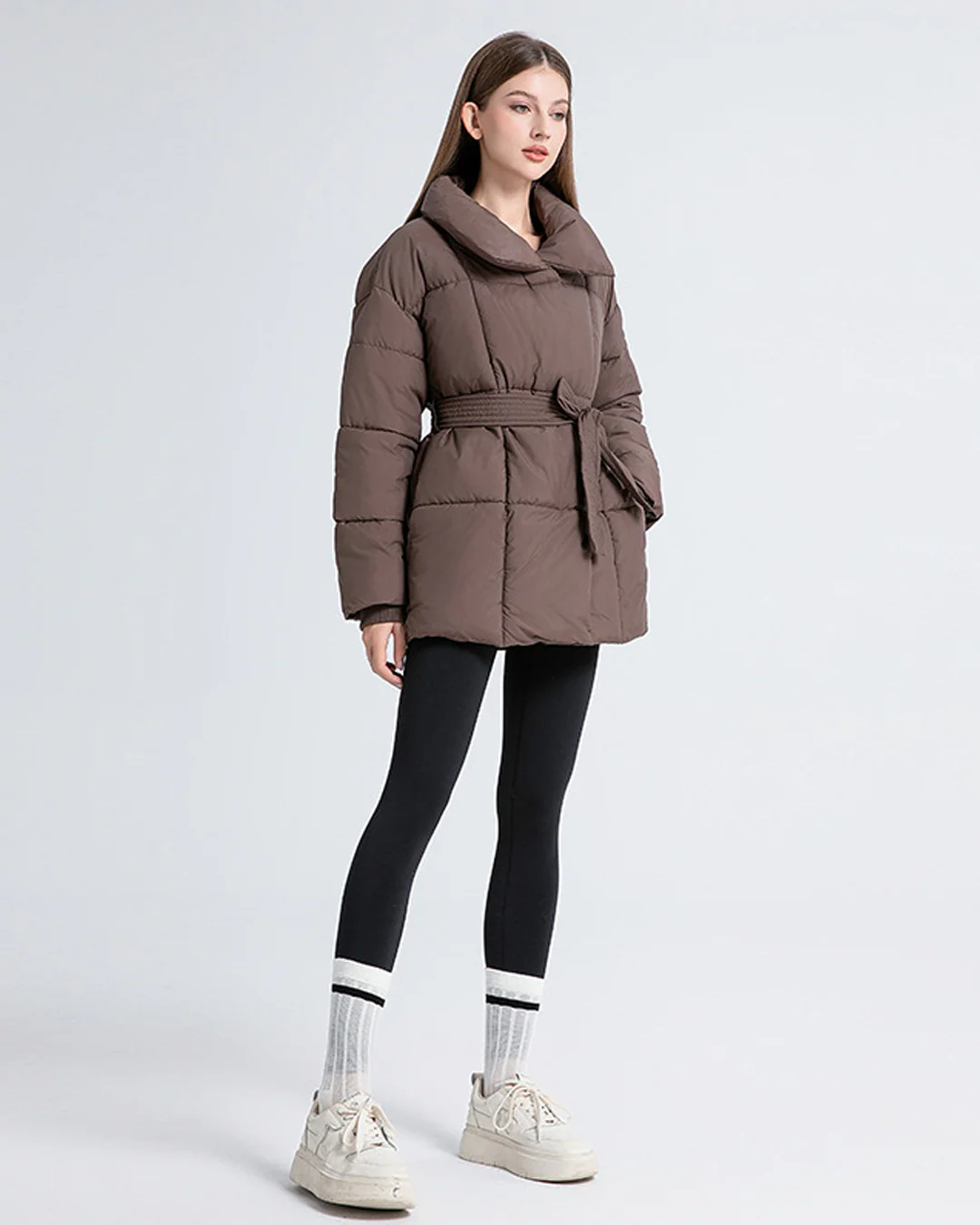 Anneliese | Steppjacke mit Gürtel - Image 10