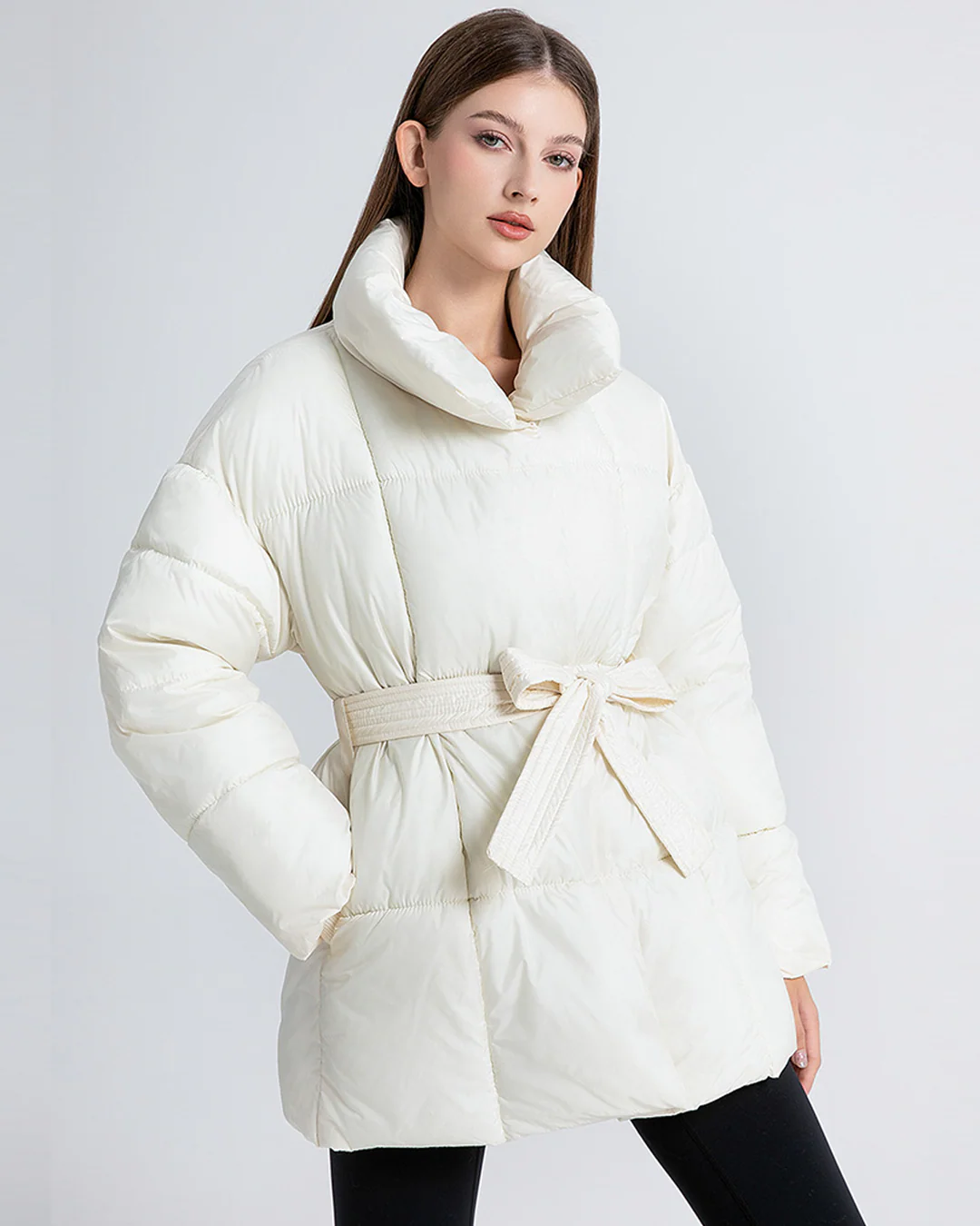 Anneliese | Steppjacke mit Gürtel - Image 14