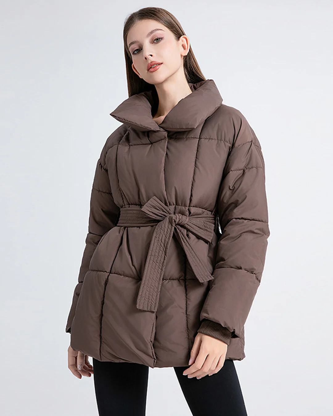 Anneliese | Steppjacke mit Gürtel - Image 16