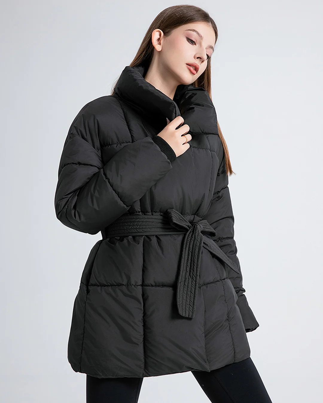 Anneliese | Steppjacke mit Gürtel - Image 4