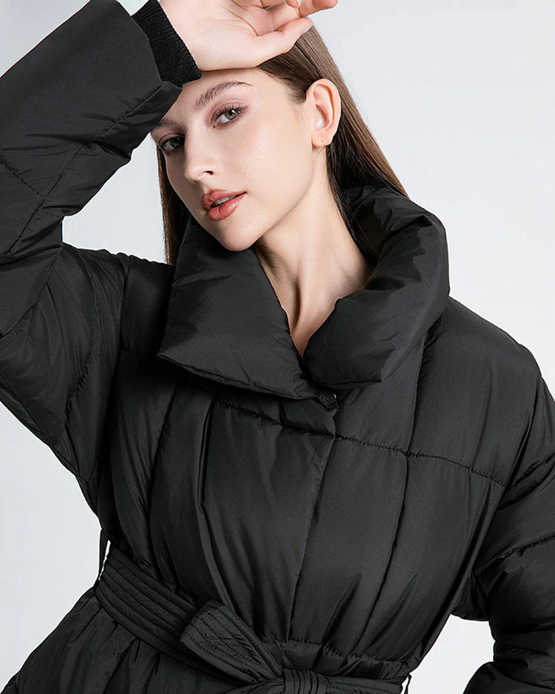 Anneliese | Steppjacke mit Gürtel - Image 5