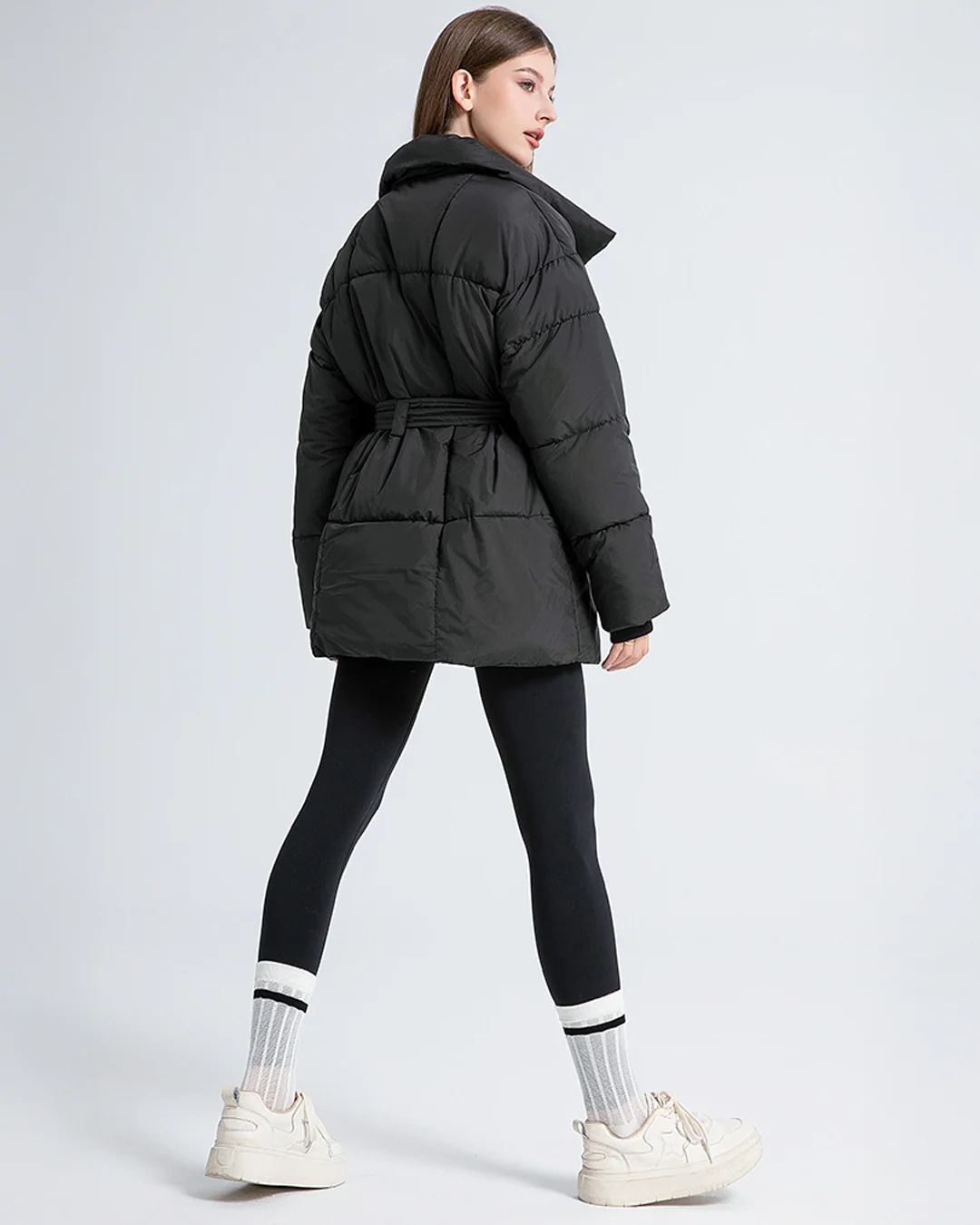 Anneliese | Steppjacke mit Gürtel - Image 6