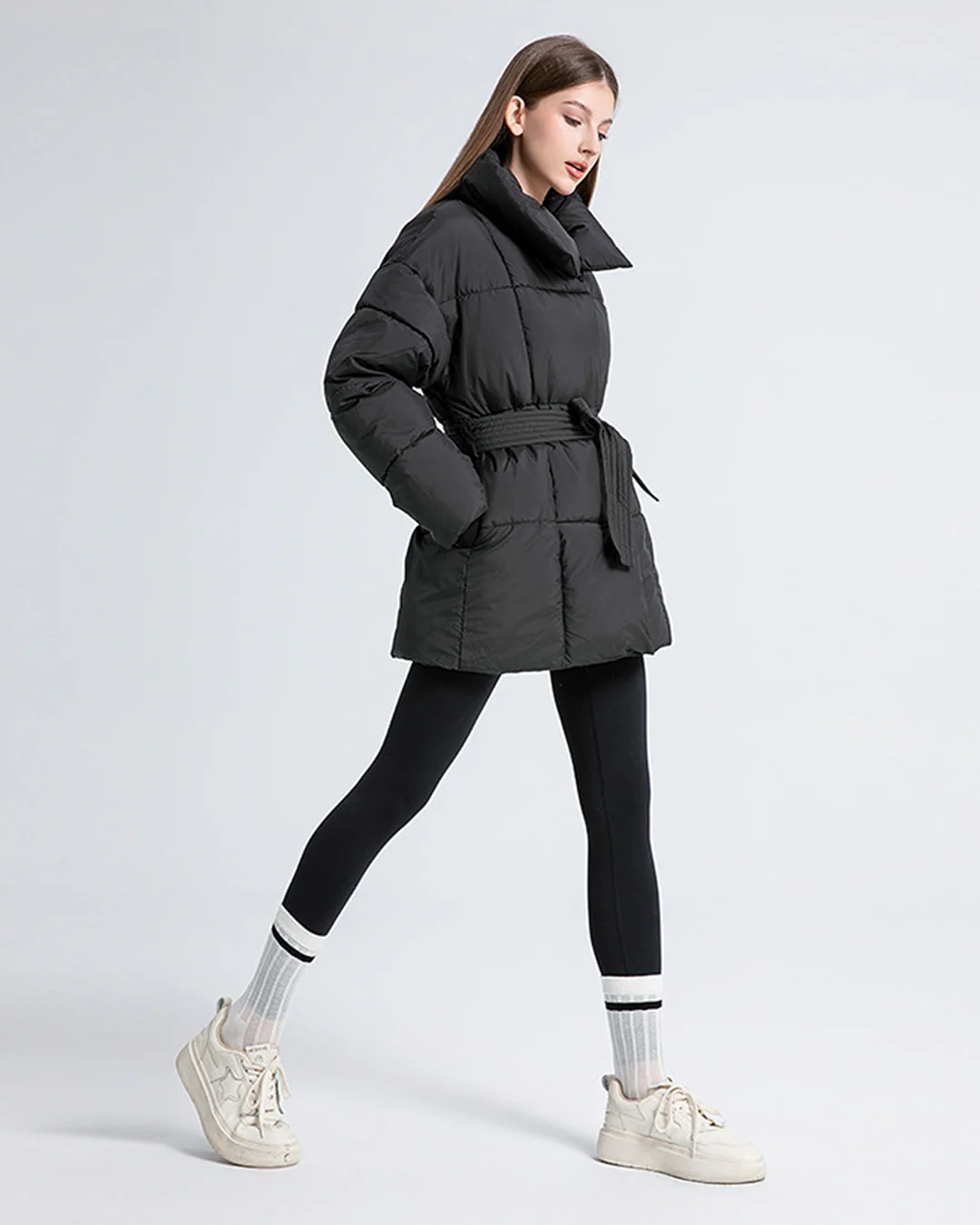 Anneliese | Steppjacke mit Gürtel - Image 7