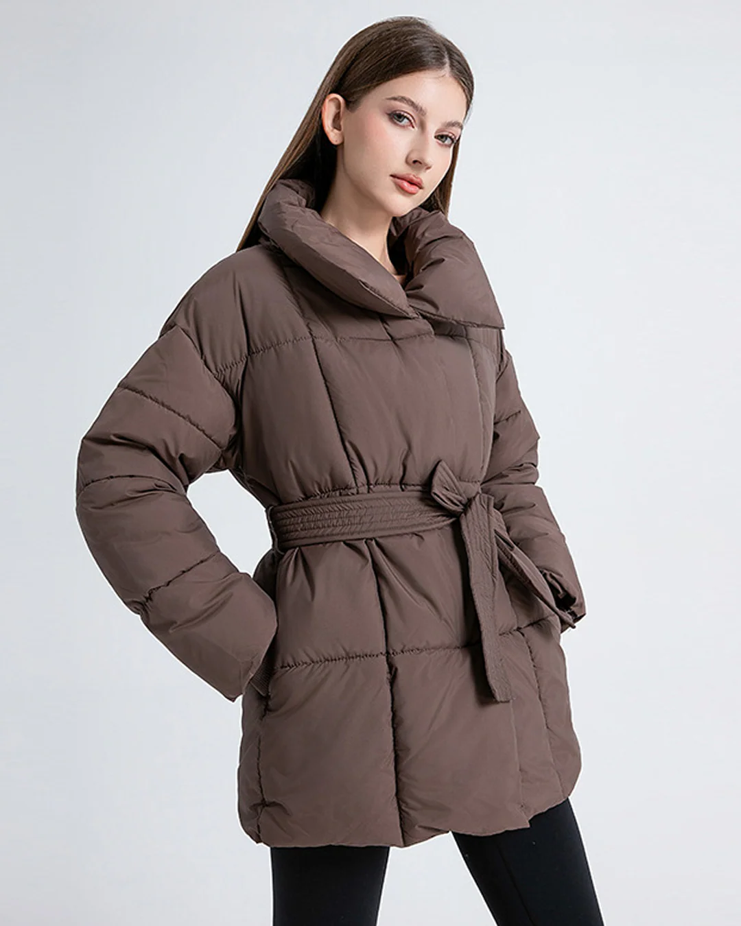 Anneliese | Steppjacke mit Gürtel - Image 9