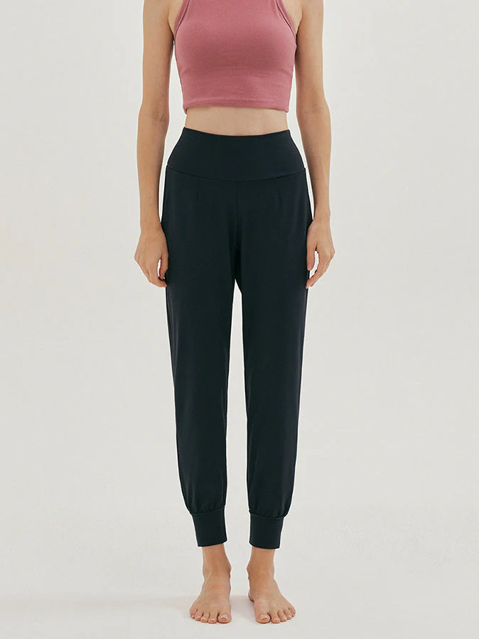 Annette | Bequeme High-Waist Jogger Pants - Image 5