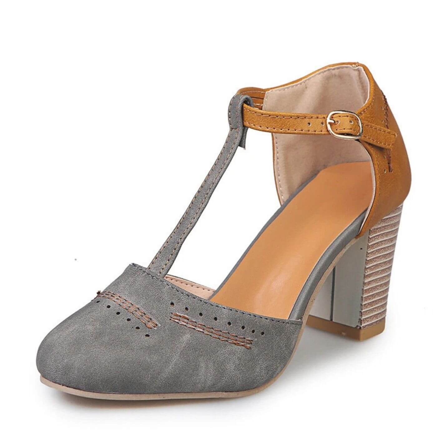 Annika – Geschlossene Sandalen mit Absatz - Image 3
