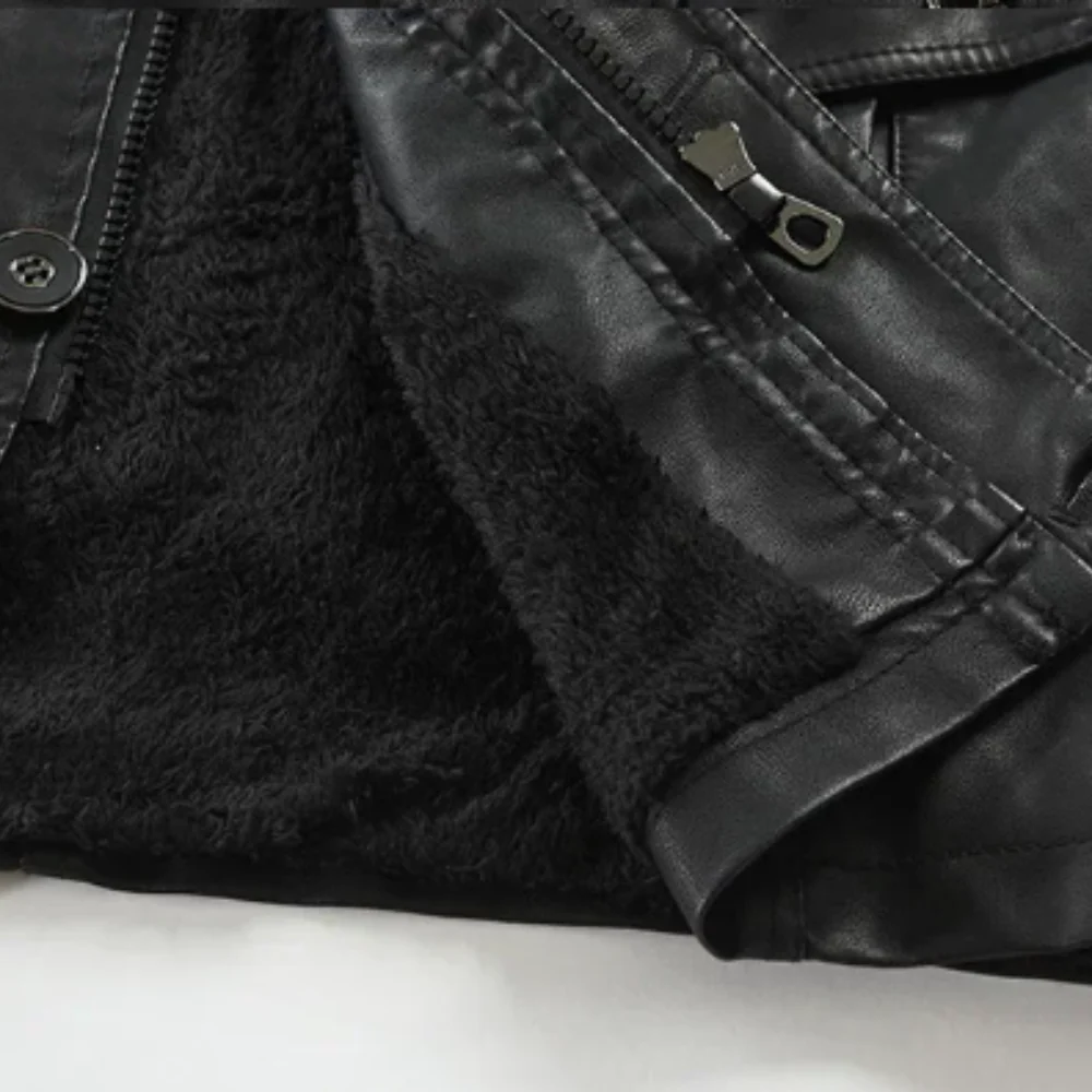 Anton® | Elegante lange Motorradjacke aus Leder - Image 5