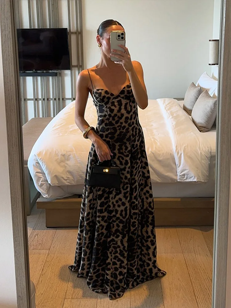 Antonella - Leoparden-Maxikleid - Image 4