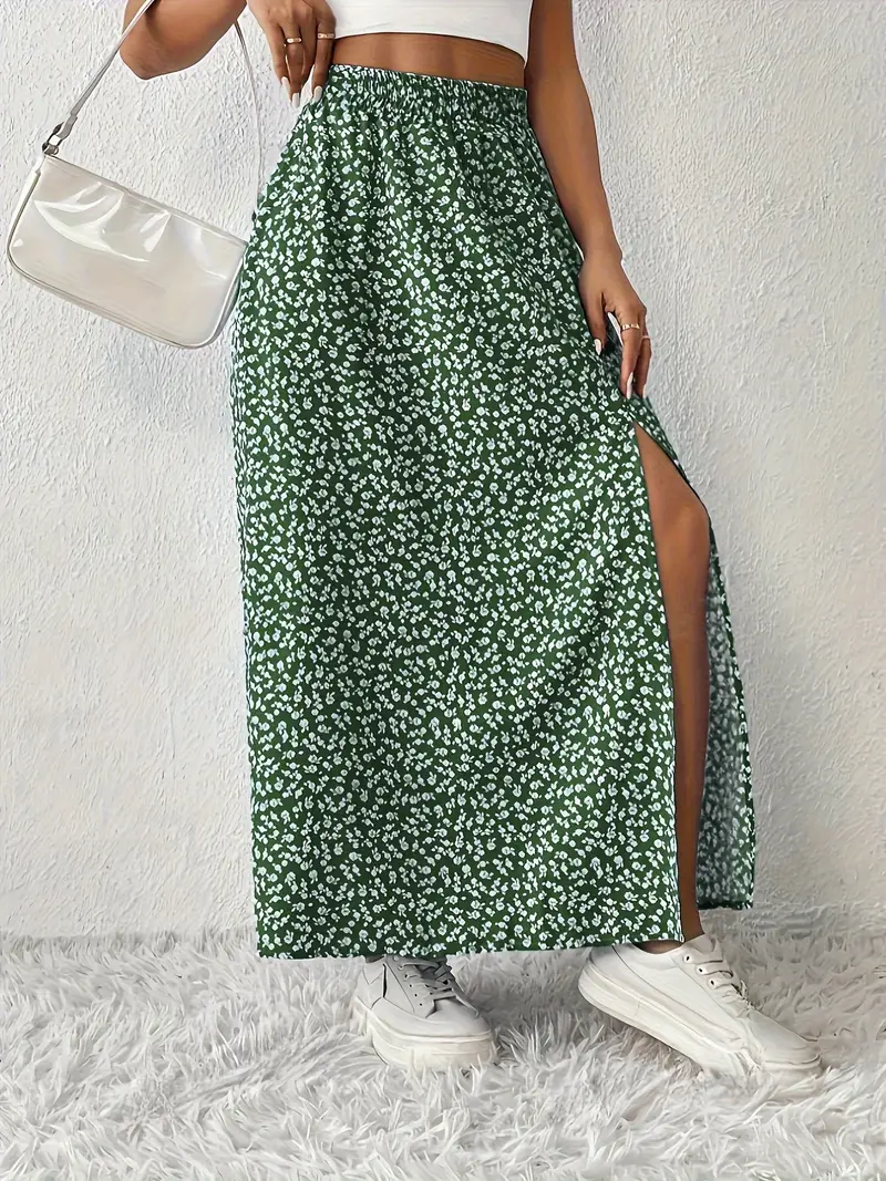 Aori – Elegante Maxiröcke mit hohem Bund und Blumenmuster - Image 10