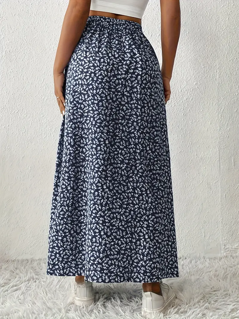 Aori – Elegante Maxiröcke mit hohem Bund und Blumenmuster - Image 13