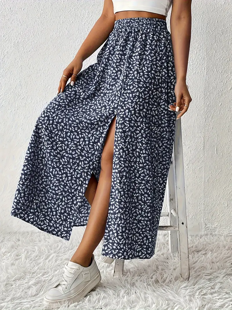 Aori – Elegante Maxiröcke mit hohem Bund und Blumenmuster - Image 15