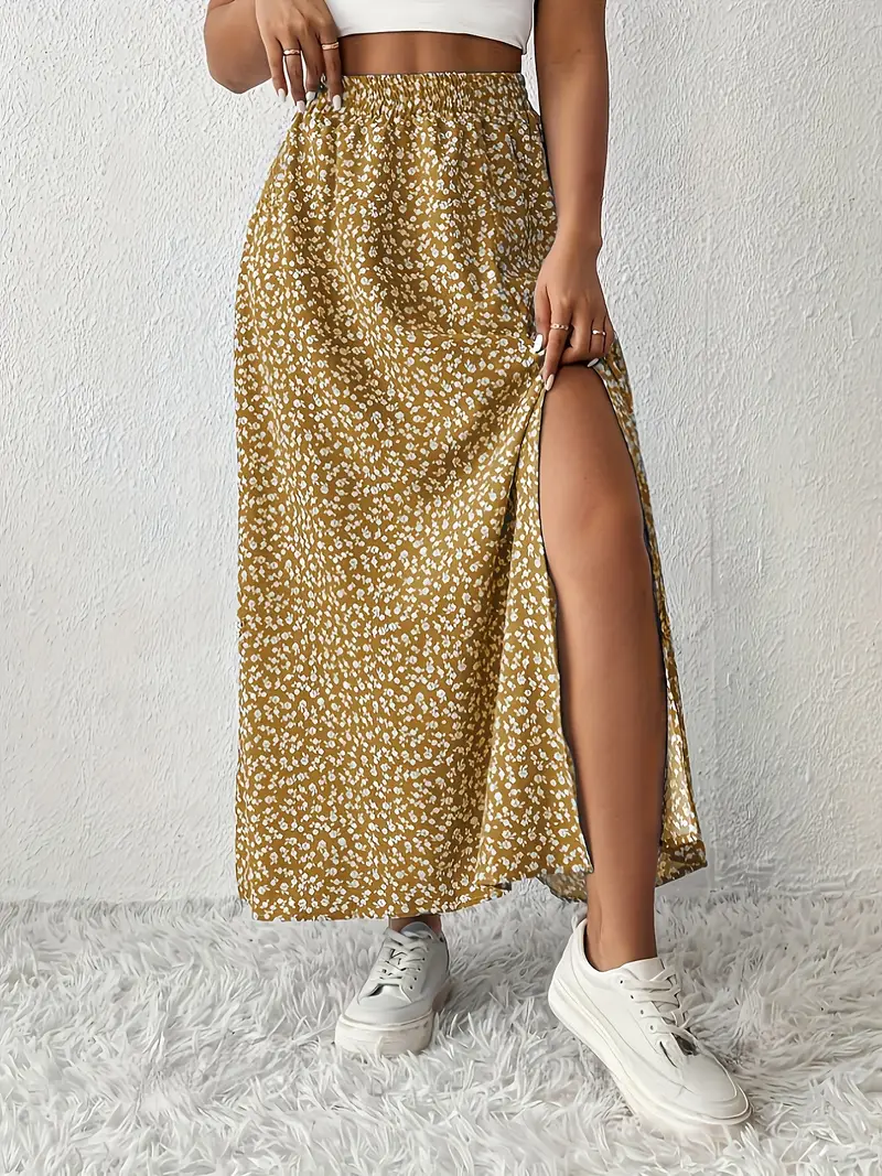 Aori – Elegante Maxiröcke mit hohem Bund und Blumenmuster - Image 22