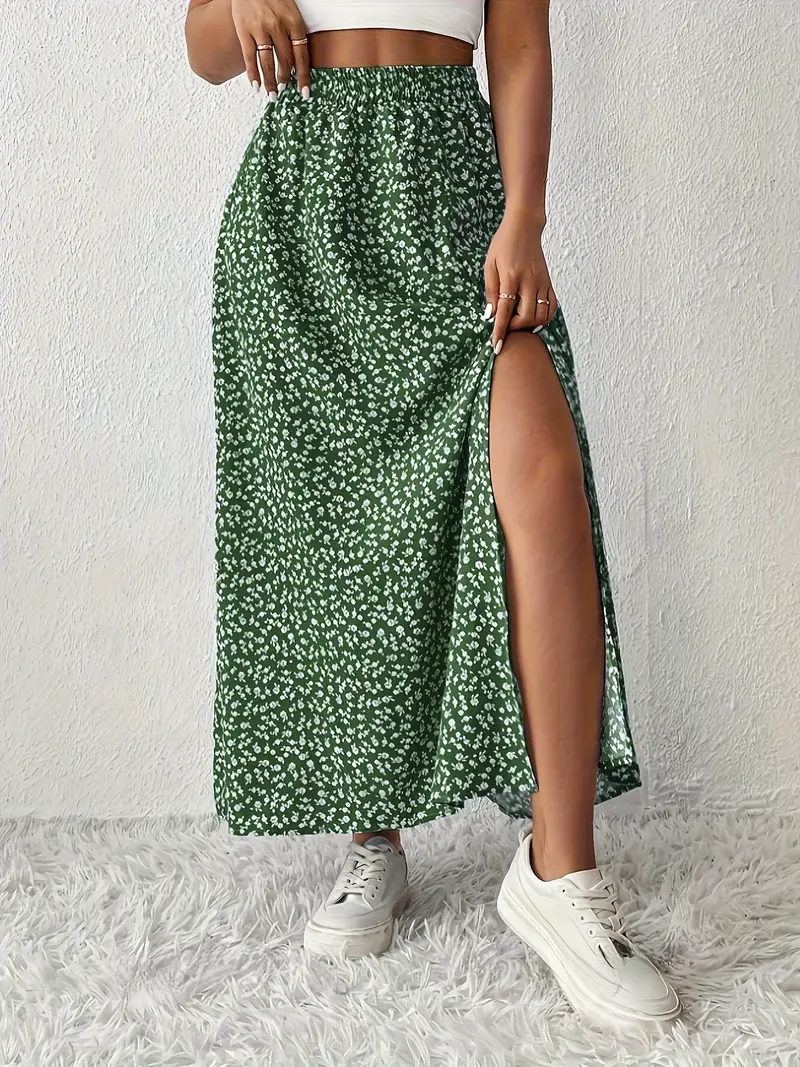 Aori – Elegante Maxiröcke mit hohem Bund und Blumenmuster - Image 23