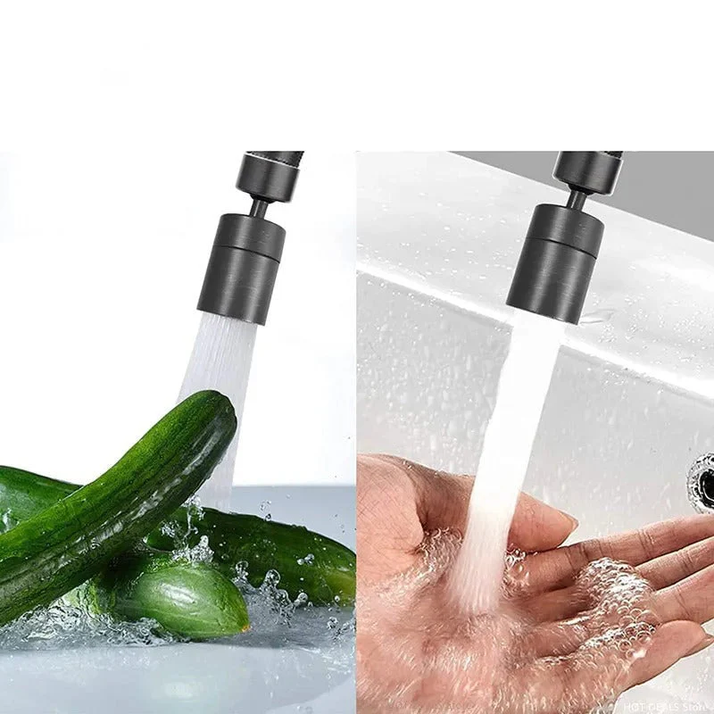 AquaTwist 360° drehbarer Wasserhahnkopf – verstellbarer Wasserstrahl - Image 3