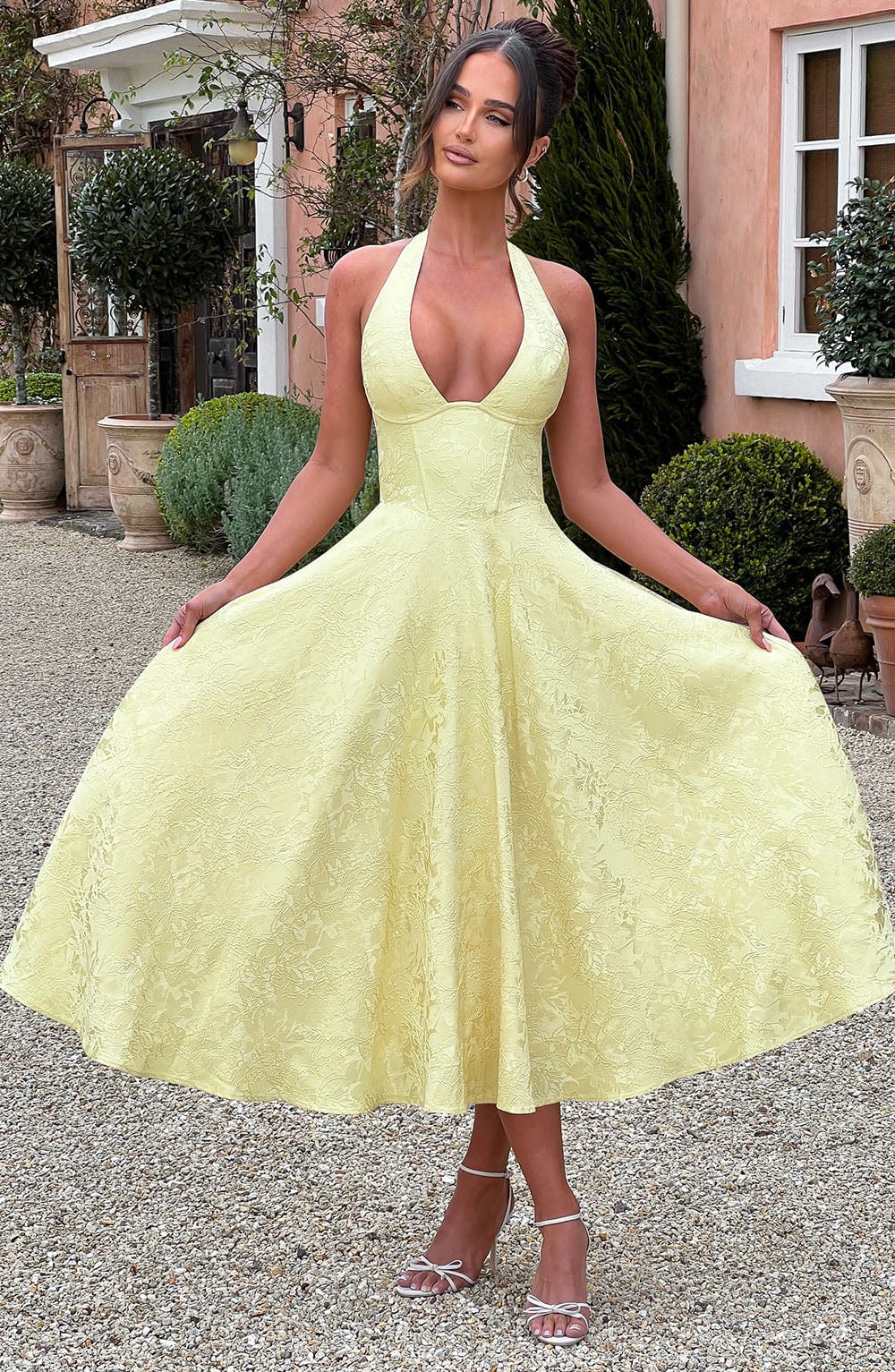 Ara | Midi Kleid mit Neckholder-Ausschnitt - Image 12