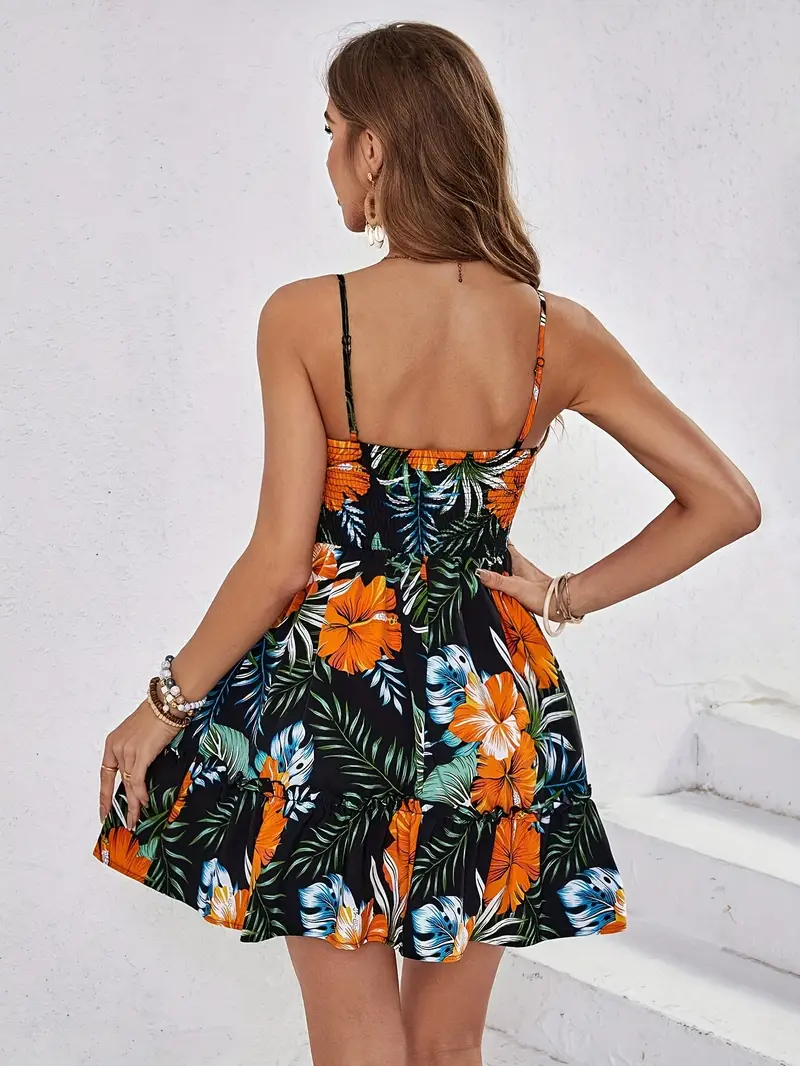 Arabella | Kleid mit Blumenmuster in A-Linie für Frauen - Image 2