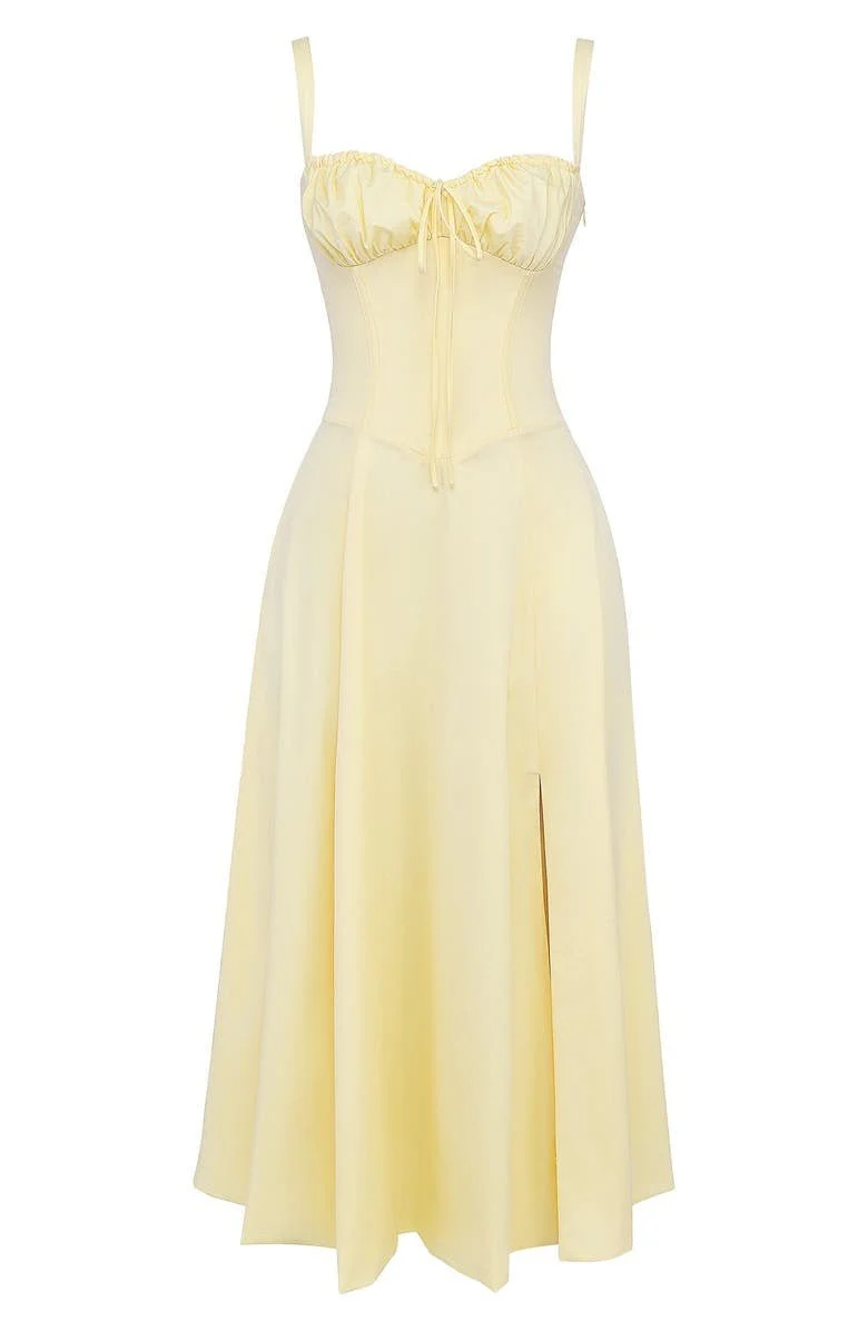 Arabella Tailliertes Damenkleid mit Schnürung und Herzausschnitt - Image 7