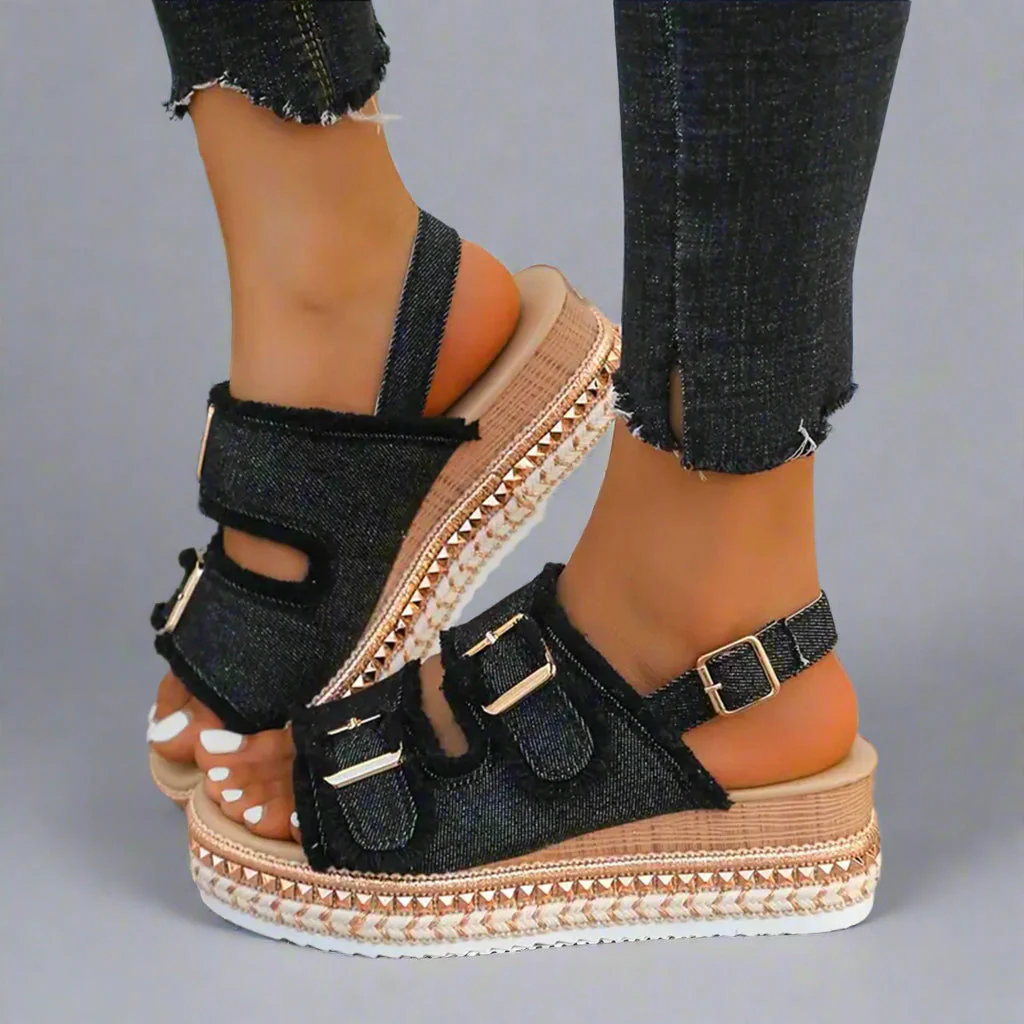 Aranka | Bequeme Sandalen mit Keilabsatz für jeden Tag - Image 2