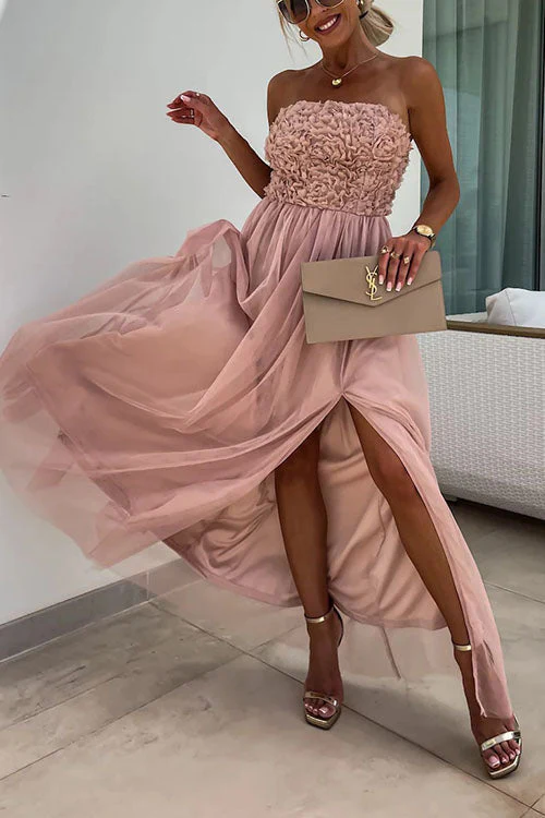 Ari - Modisches Maxikleid mit Schlitz - Image 10