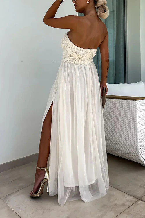 Ari - Modisches Maxikleid mit Schlitz - Image 2