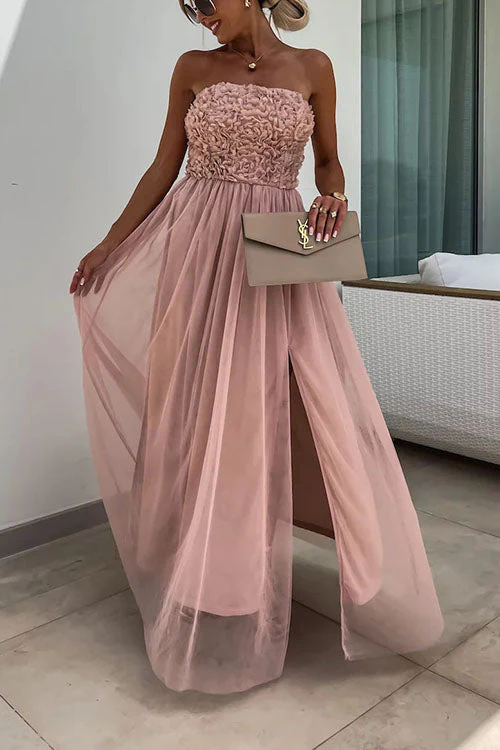 Ari - Modisches Maxikleid mit Schlitz - Image 4