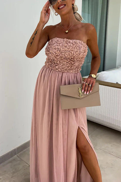 Ari - Modisches Maxikleid mit Schlitz - Image 5
