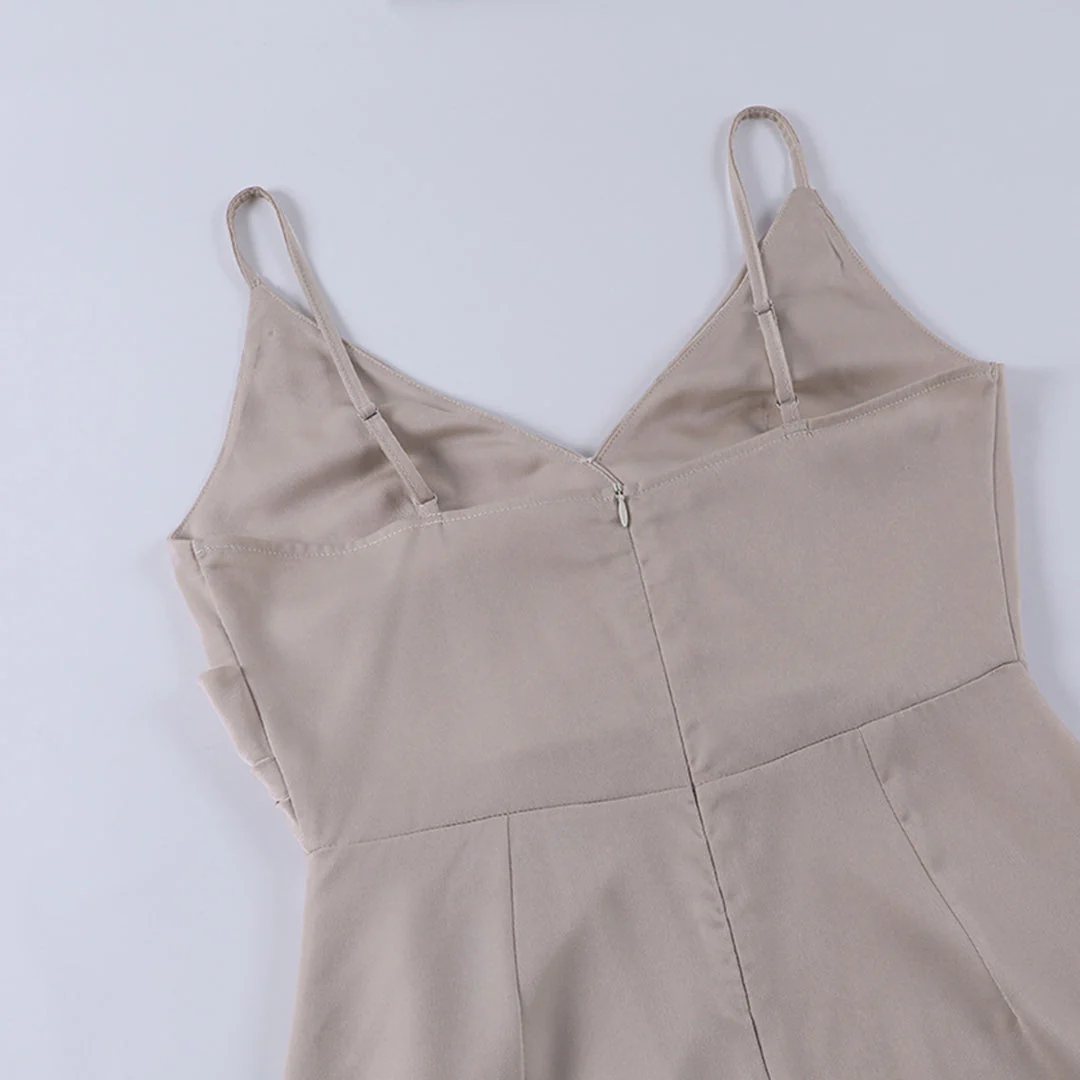 Aria – Fließendes Elegantes Damen Maxikleid mit Beinschlitz - Image 3