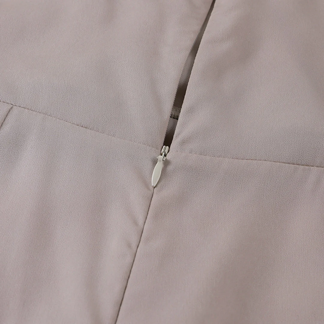 Aria – Fließendes Elegantes Damen Maxikleid mit Beinschlitz - Image 4
