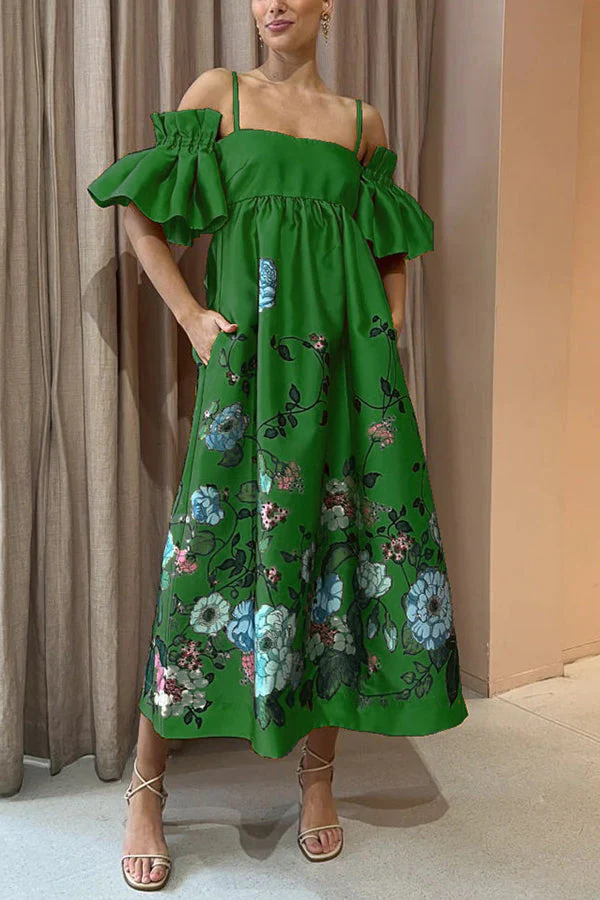Arielle | Elegantes Kleid mit einzigartigen Ärmeln & praktischen Taschen - Image 11